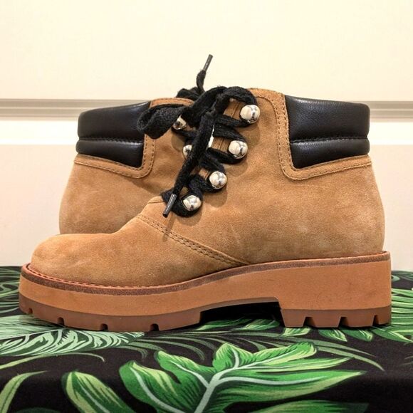 EUC 3.1 Phillip Lim 36 Women's Dylan Silver Hook Lacing Hiking Boot - Picture 8 of 13